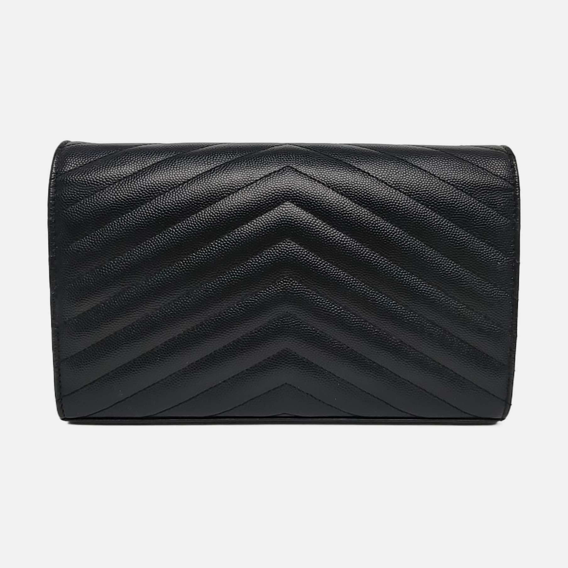 MONOGRAM Medium Quilted Calfskin Black