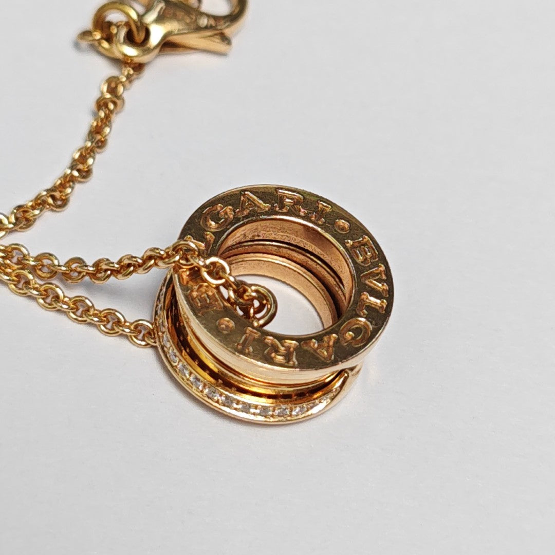 B.ZERO1 18k Rose Gold Necklace