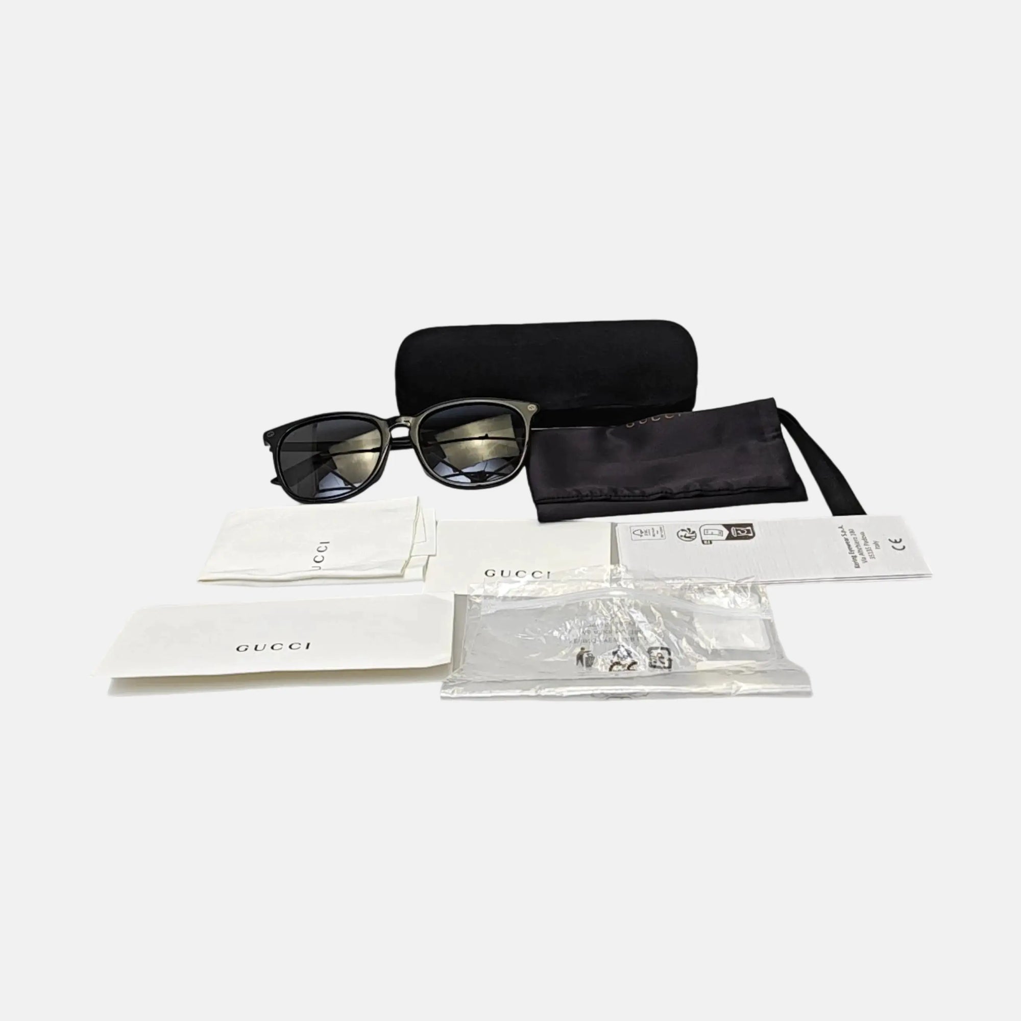 Synthetic Sunglasses Black