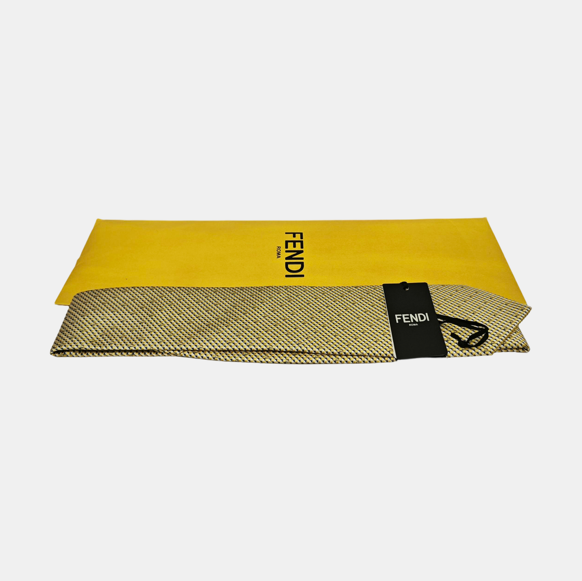 Mulberry Silk Tie Yellow