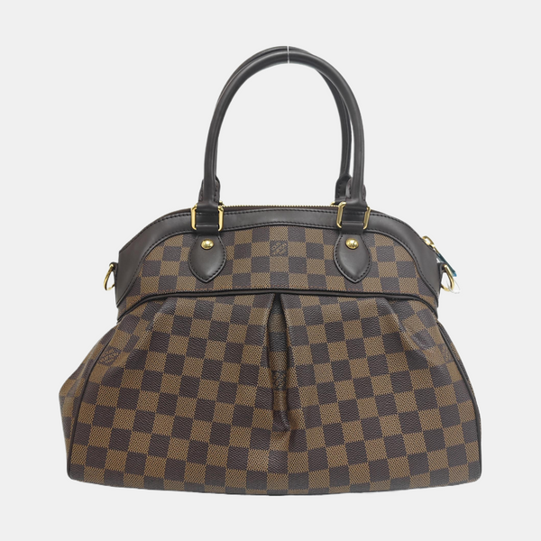 TREVI PM Damier Ebene Coated Canvas Brown