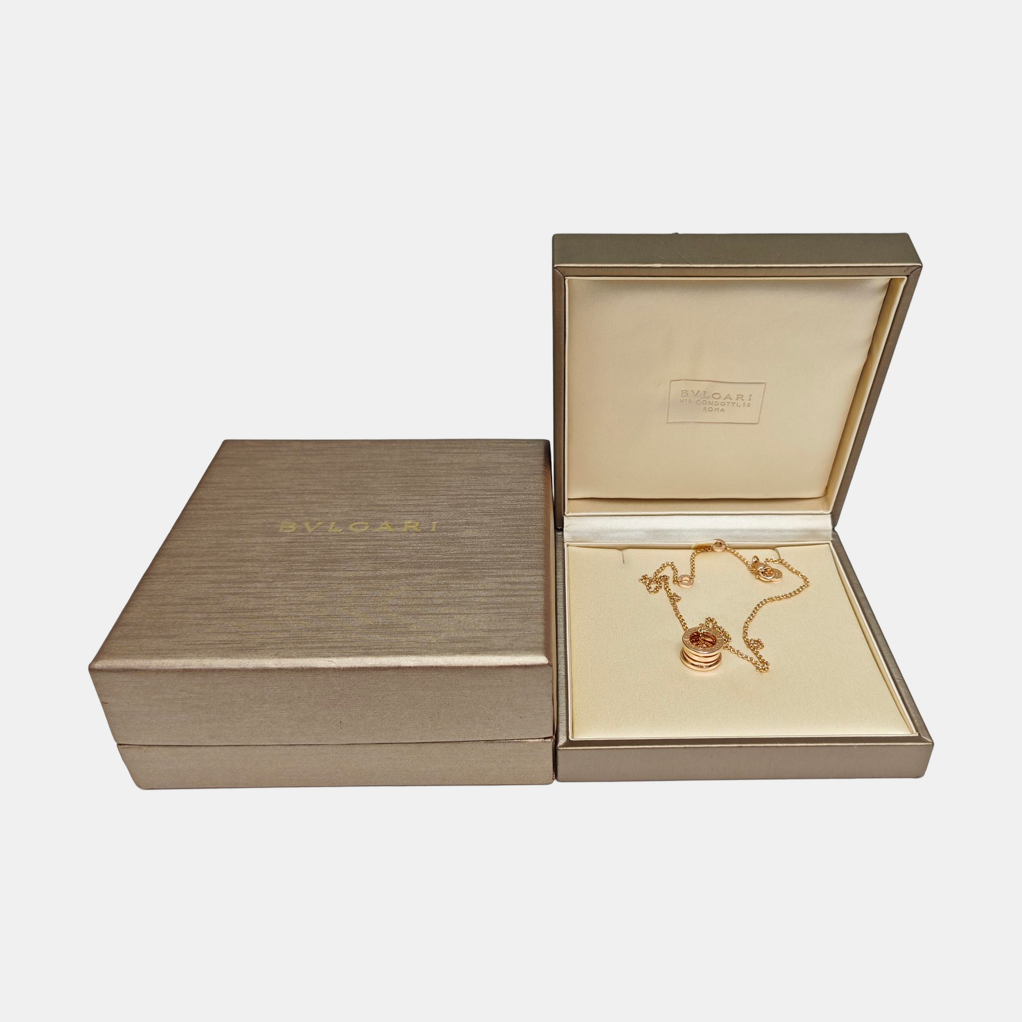 B.ZERO1 18k Rose Gold Necklace