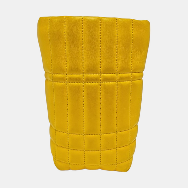 Lola Extra Small Quilted Lambskin Yellow