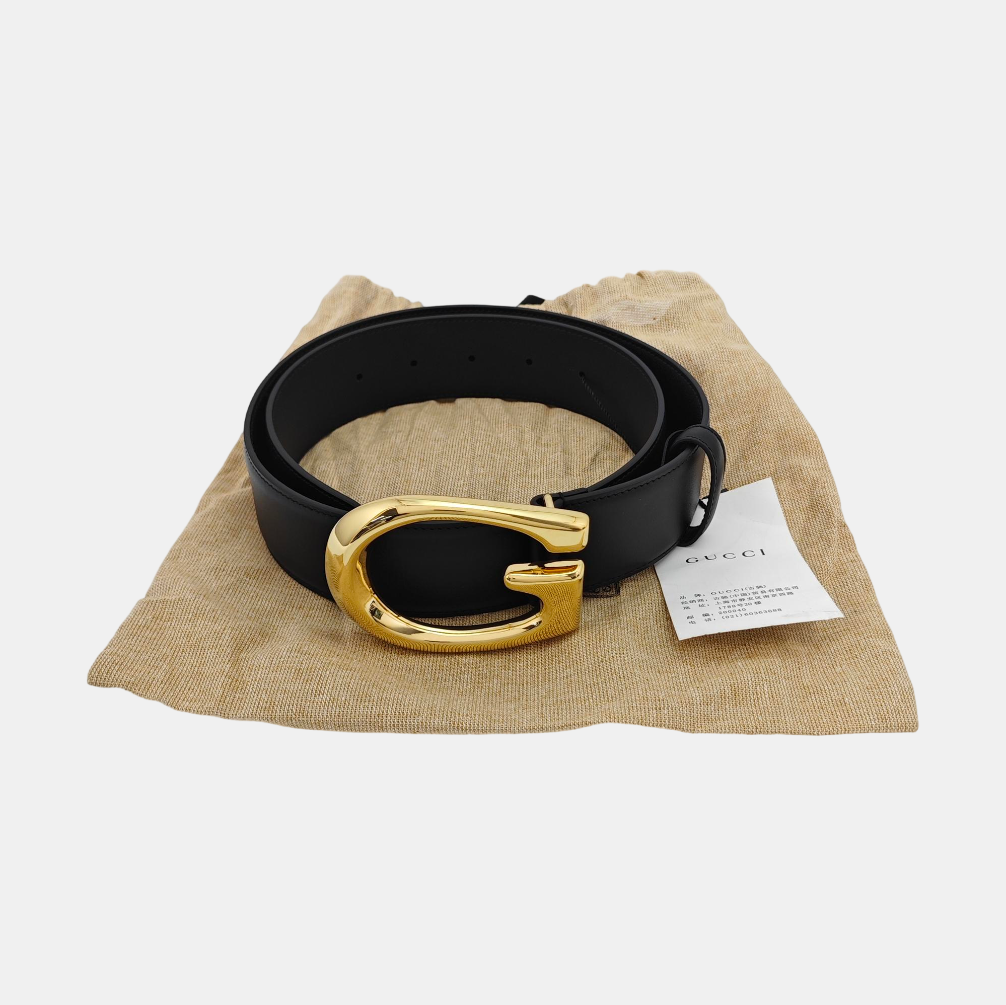 Leather Belt Black
