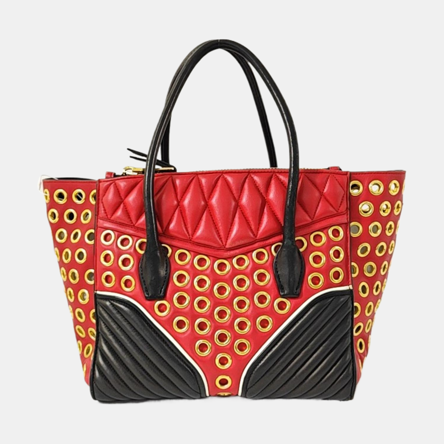 Quilted Lambskin Red