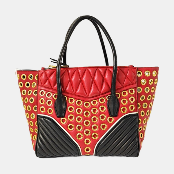 Quilted Lambskin Red