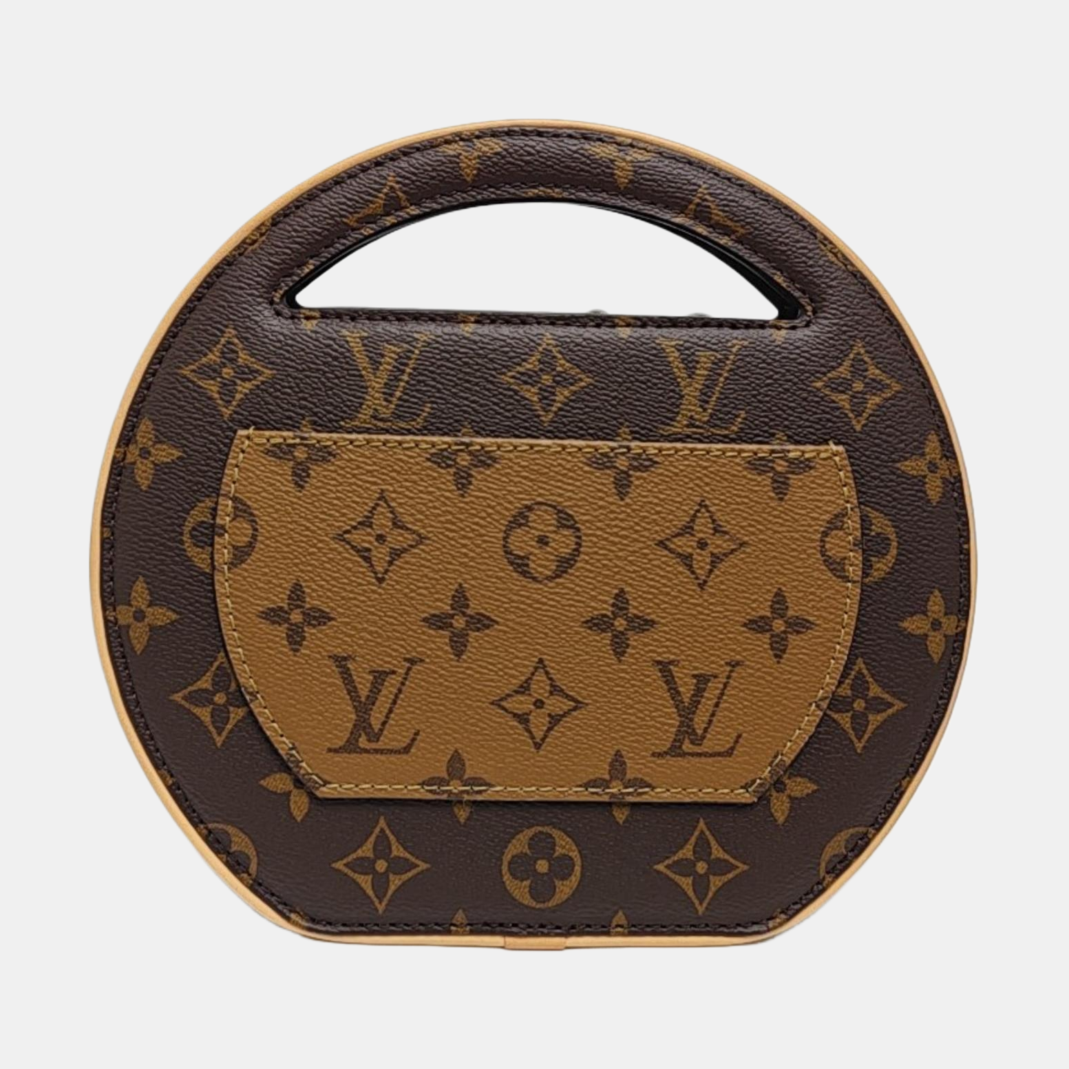 AROUND ME PM Monogram Coated Canvas Brown