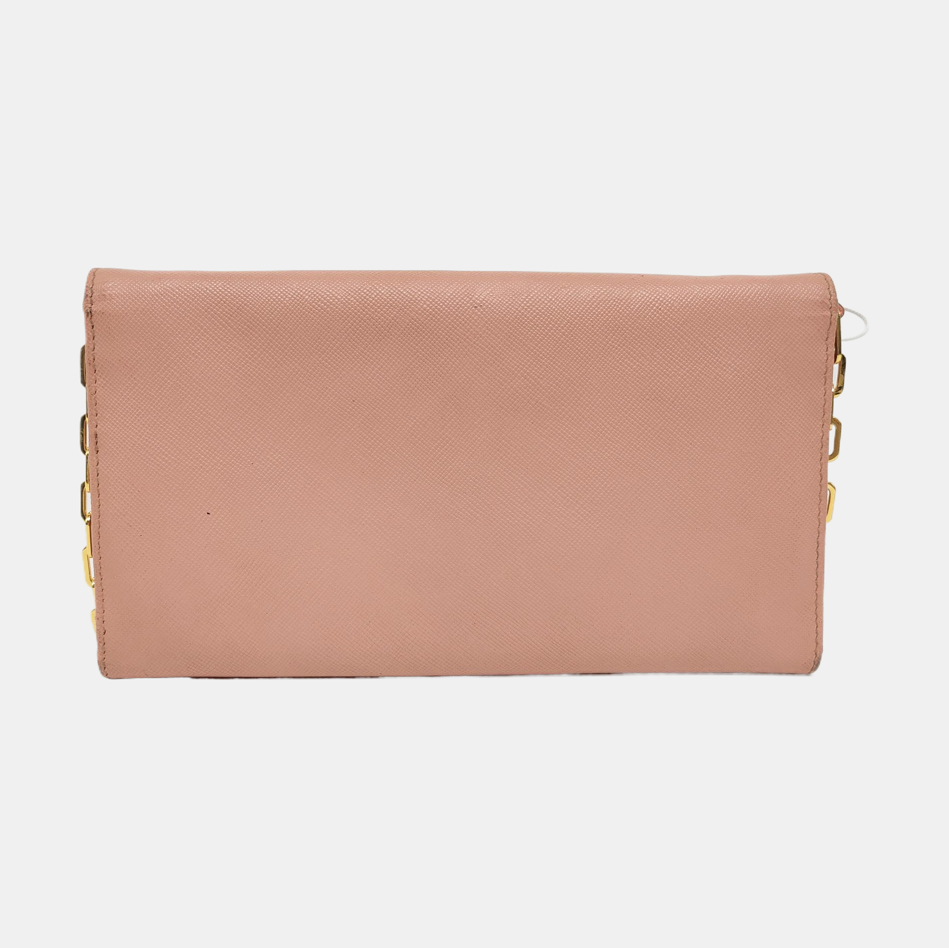 Saffiano Calfskin Shoulder Bag Pink