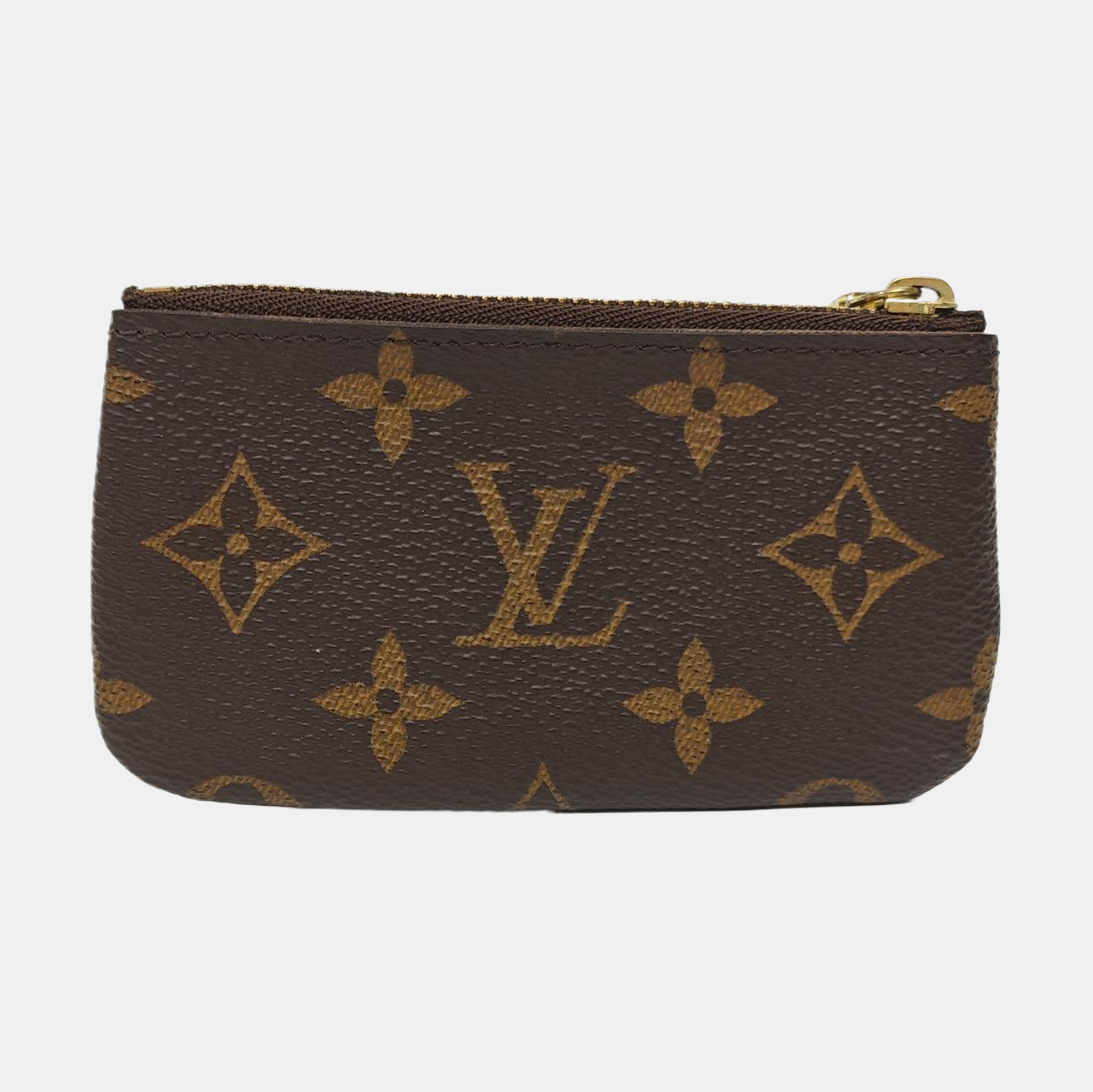 Monogram Coated Canvas Card Holder Brown