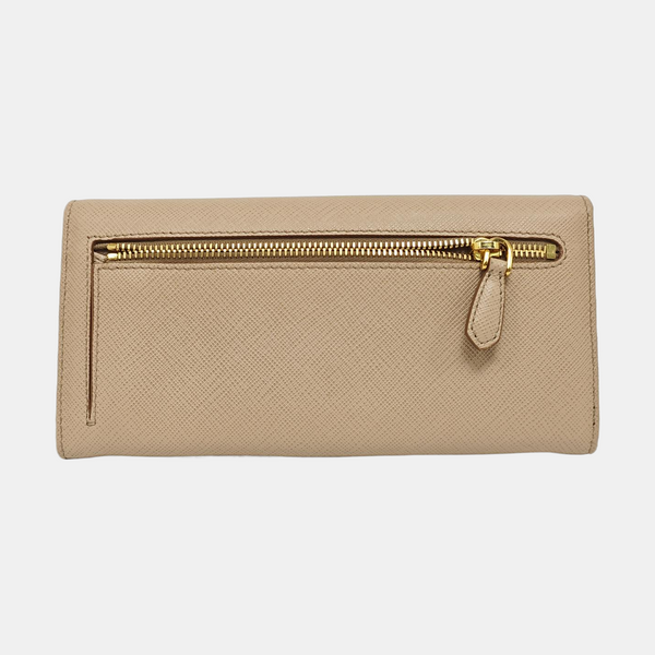 Calfskin Clutch Beige