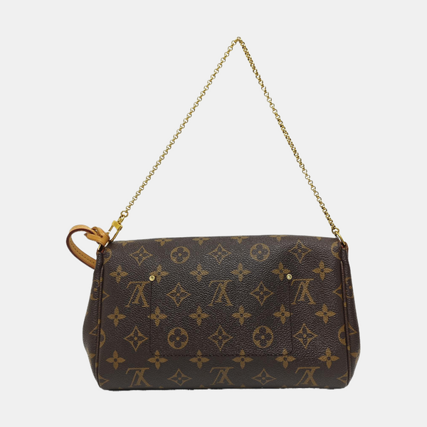 FAVORITE PM Monogram Coated Canvas Brown