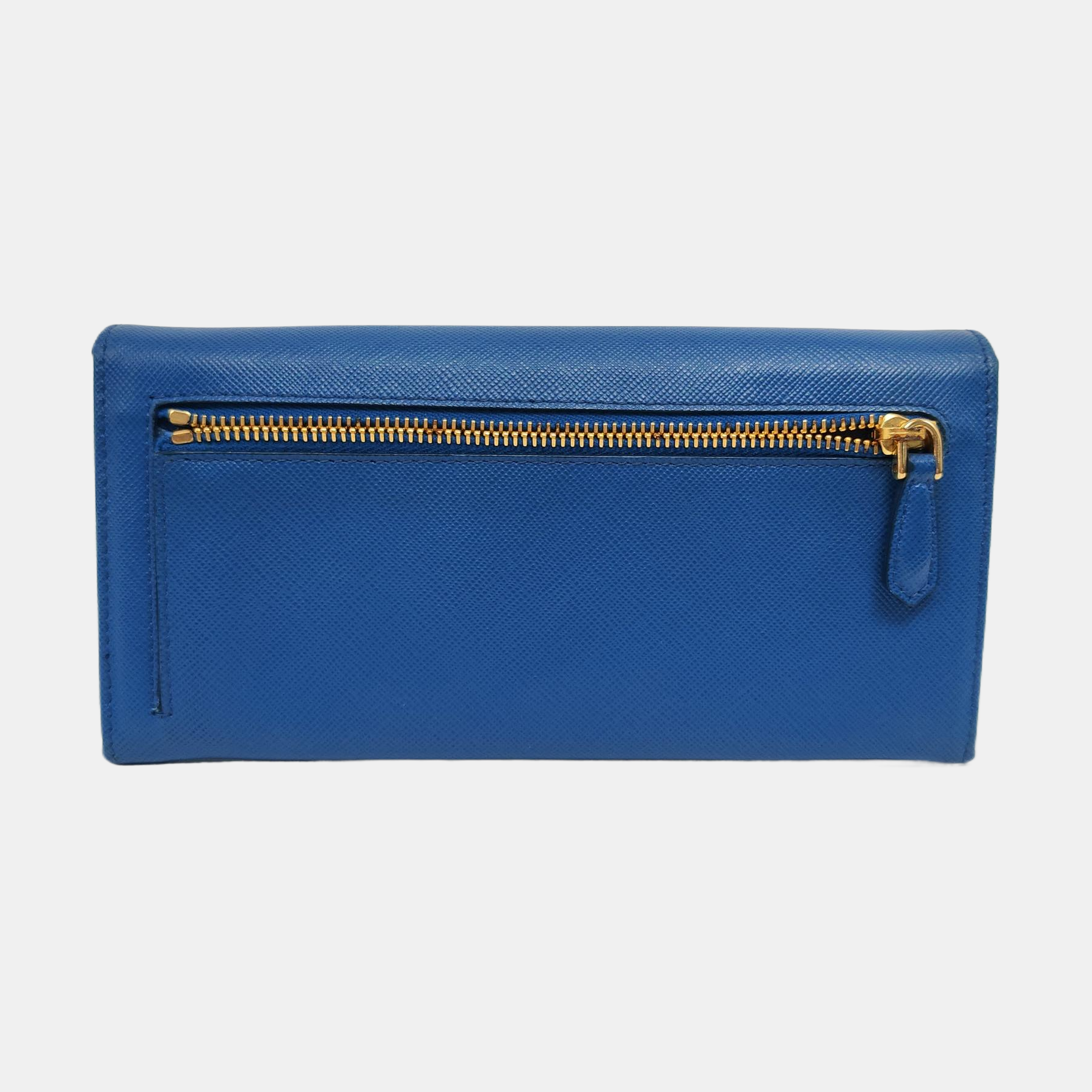 Leather Wallet Blue