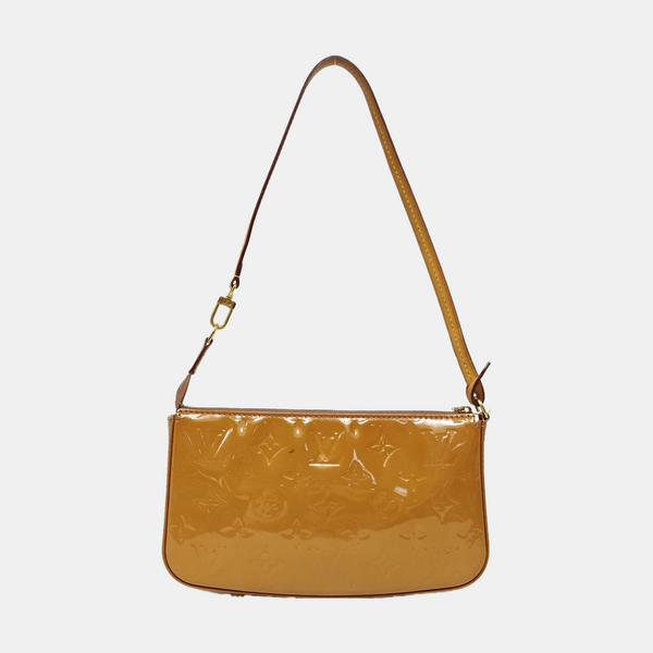 ACCESSOIRES GM Patent Leather Brown