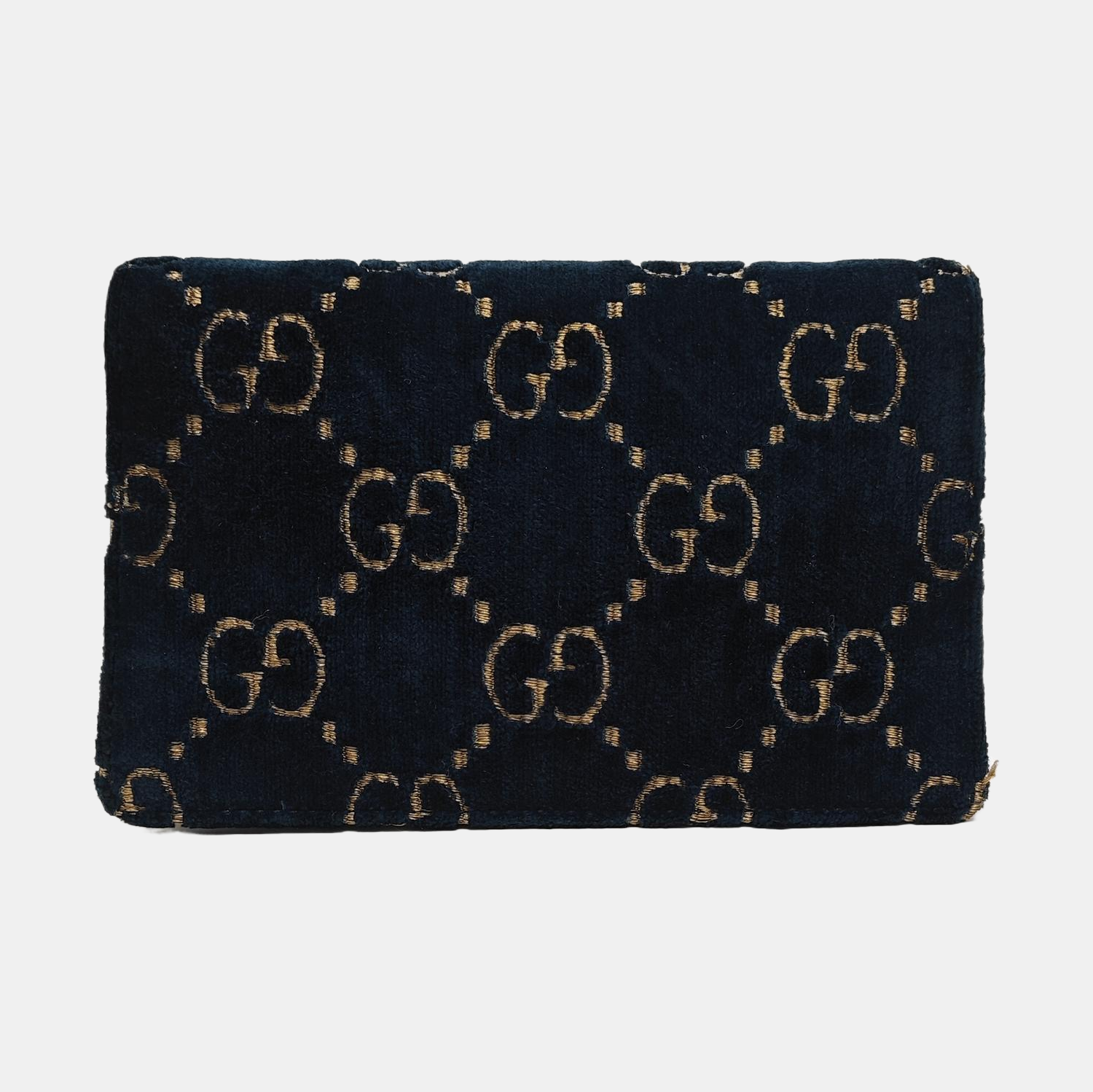 Dionysus Super Mini Monogram Velvet Blue
