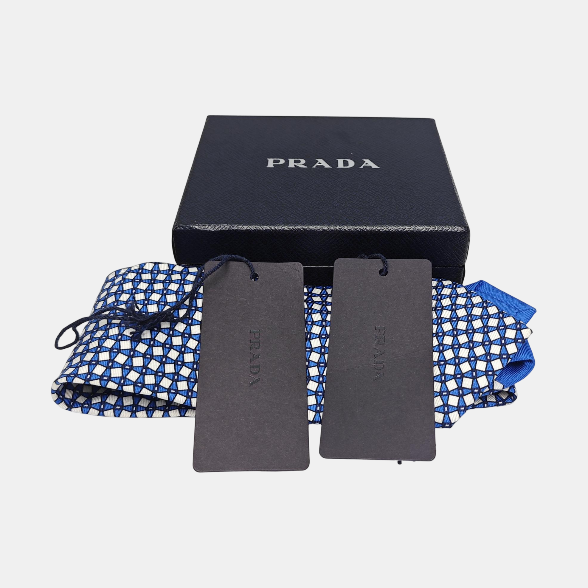 Mulberry Silk Tie Blue