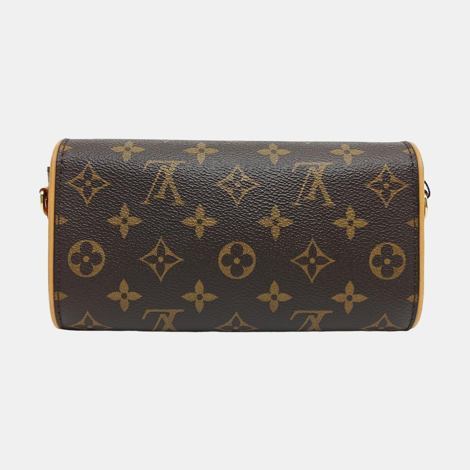 Pochette Camille Monogram Coated Canvas Brown
