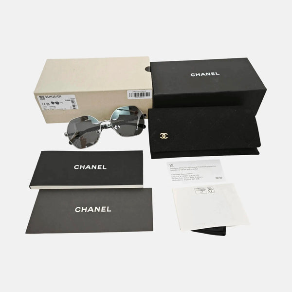Metal Sunglasses Gray