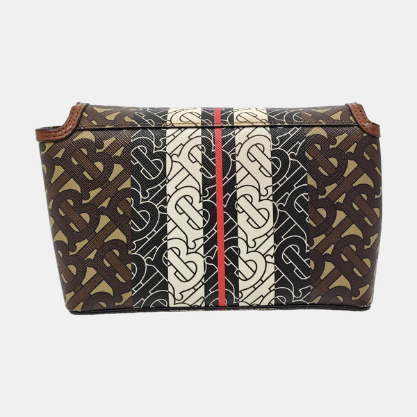 Crossbody Bag Coated Canvas Multicolor