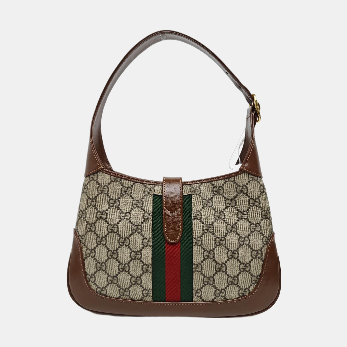 Jackie 1961 Small Monogram Coated Canvas Beige