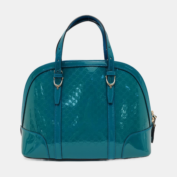 Monogram Patent Leather Blue