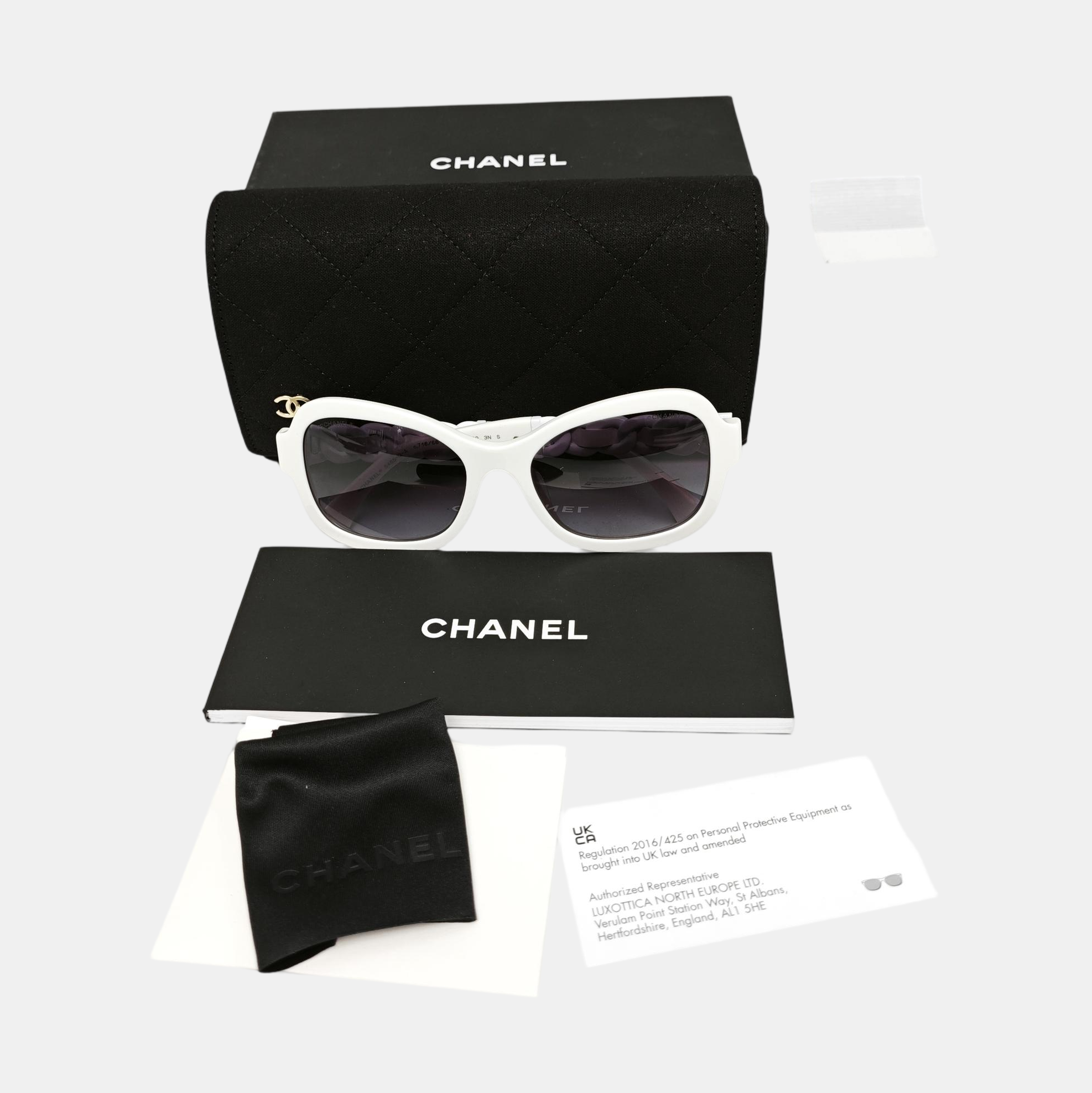 Synthetic Sunglasses Black