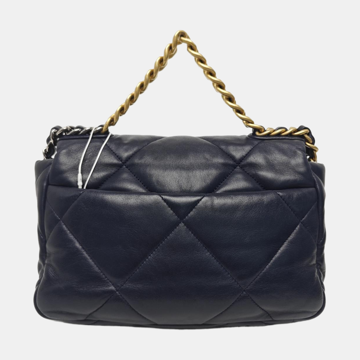 CHANEL 19 Small Quilted Lambskin Blue
