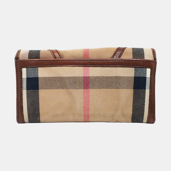 Canvas Wallet Brown