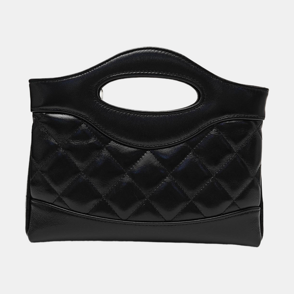 CHANEL 31 Quilted Lambskin Black
