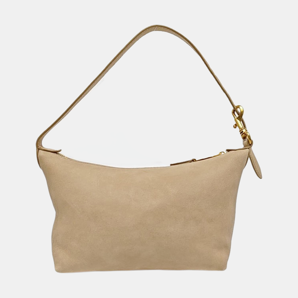 Lambskin Top Handle Bag Mini Beige