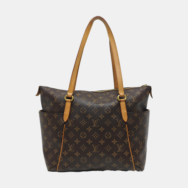 TOTALLY MM Monogram Coated Canvas Brown