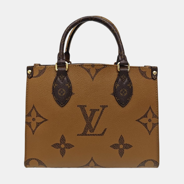 ONTHEGO PM Monogram Coated Canvas Brown