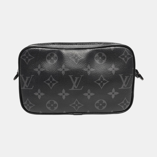 ALPHA Nano Monogram Coated Canvas Black