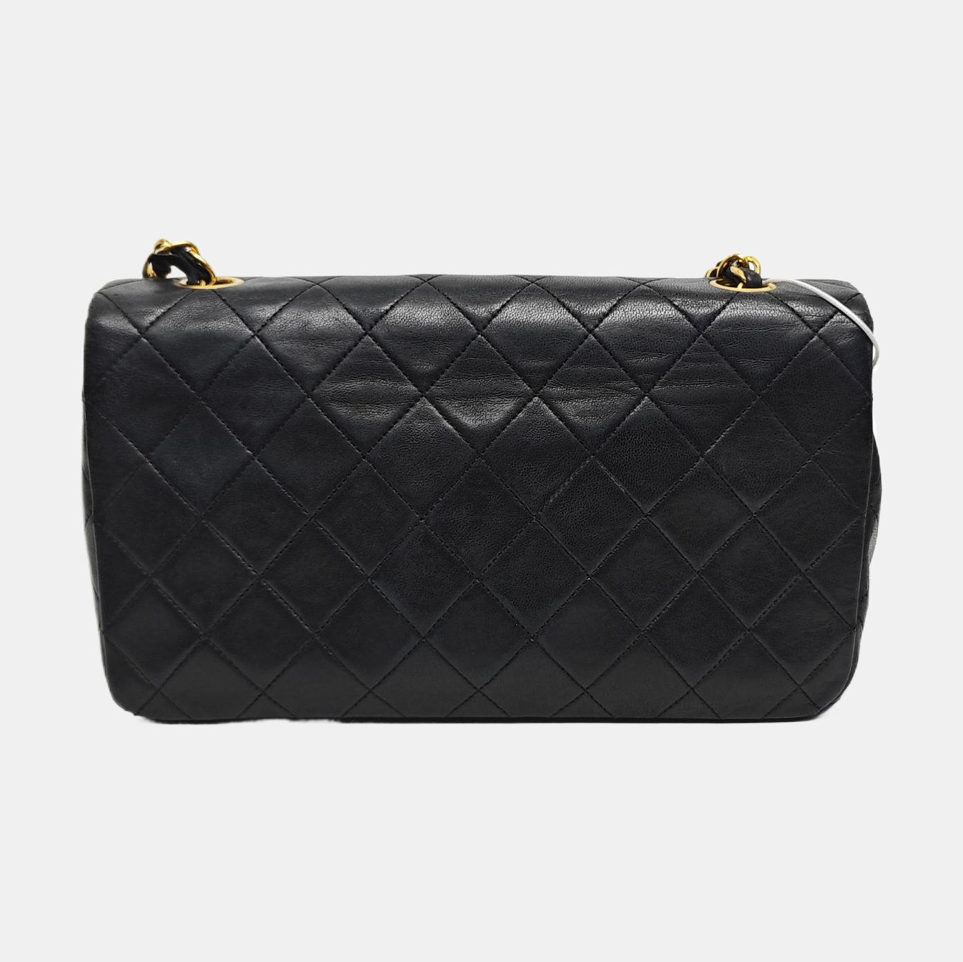 Medium Quilted Lambskin Black