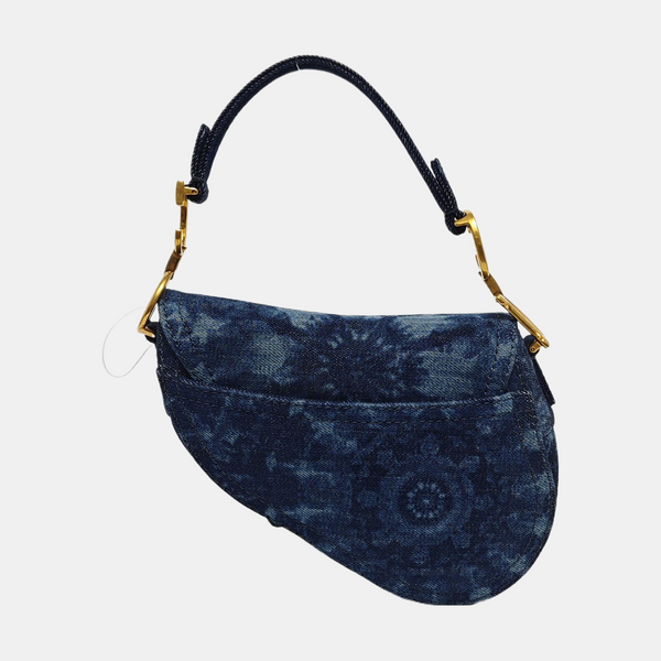 Saddle Mini Canvas Blue