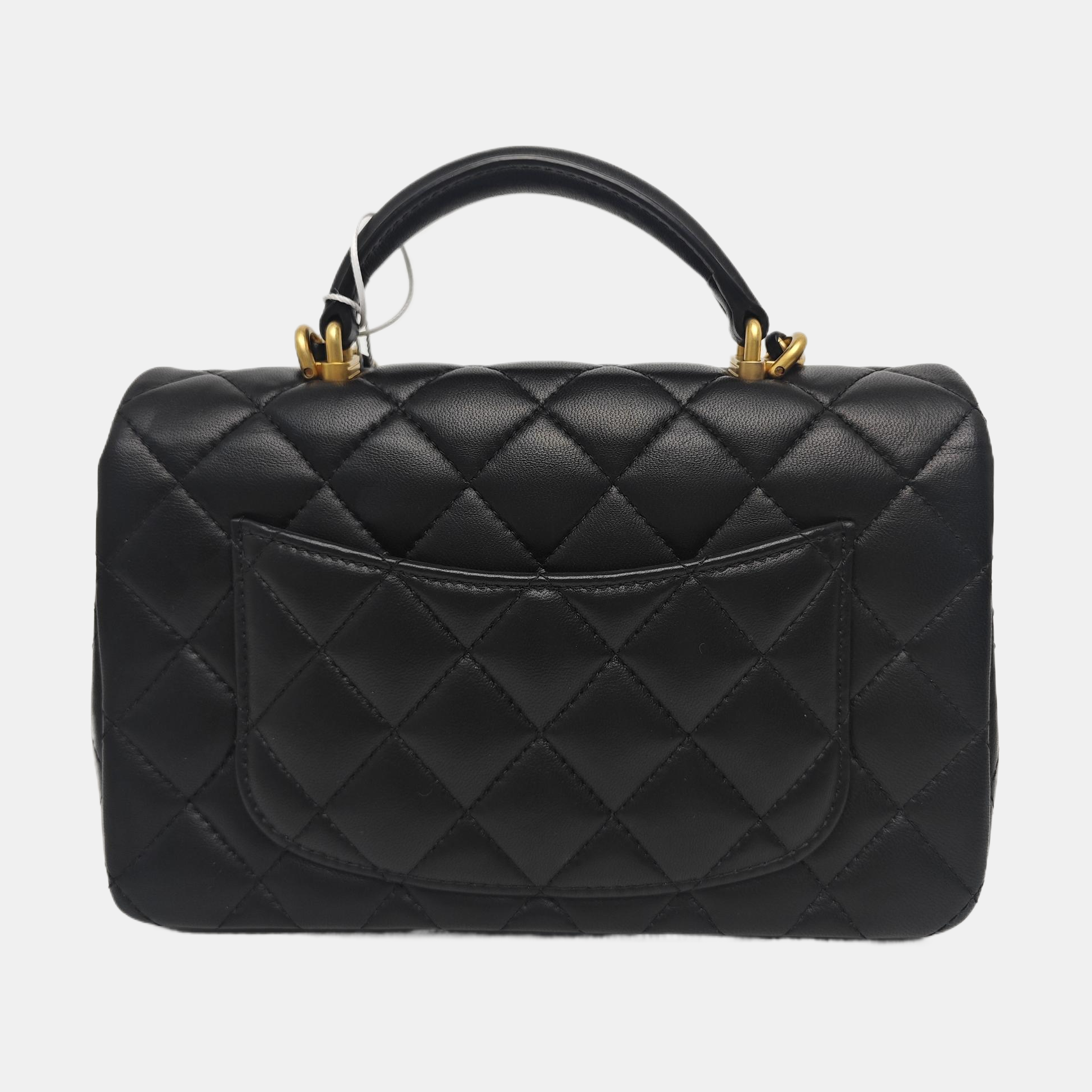 CLASSIC FLAP Mini Quilted Calfskin Black