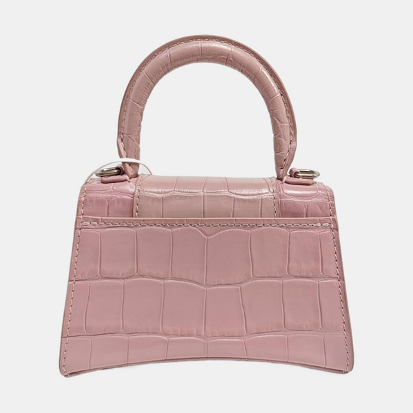 Hourglass Mini Calfskin Pink