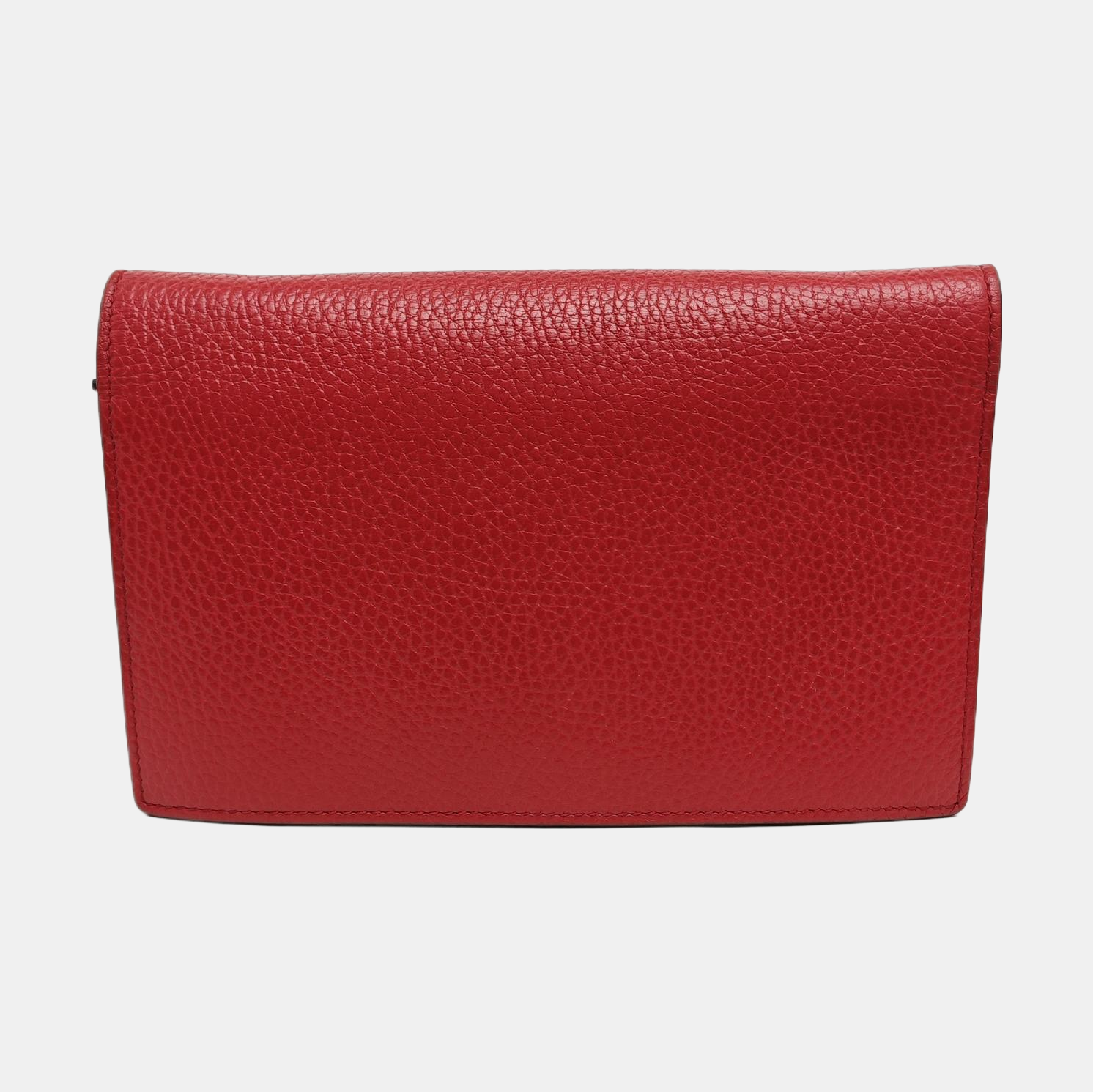 Calfskin Shoulder Bag Red