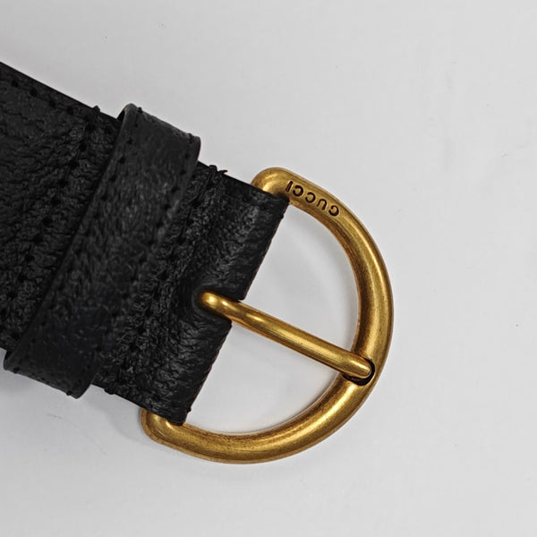 Leather Belt Black