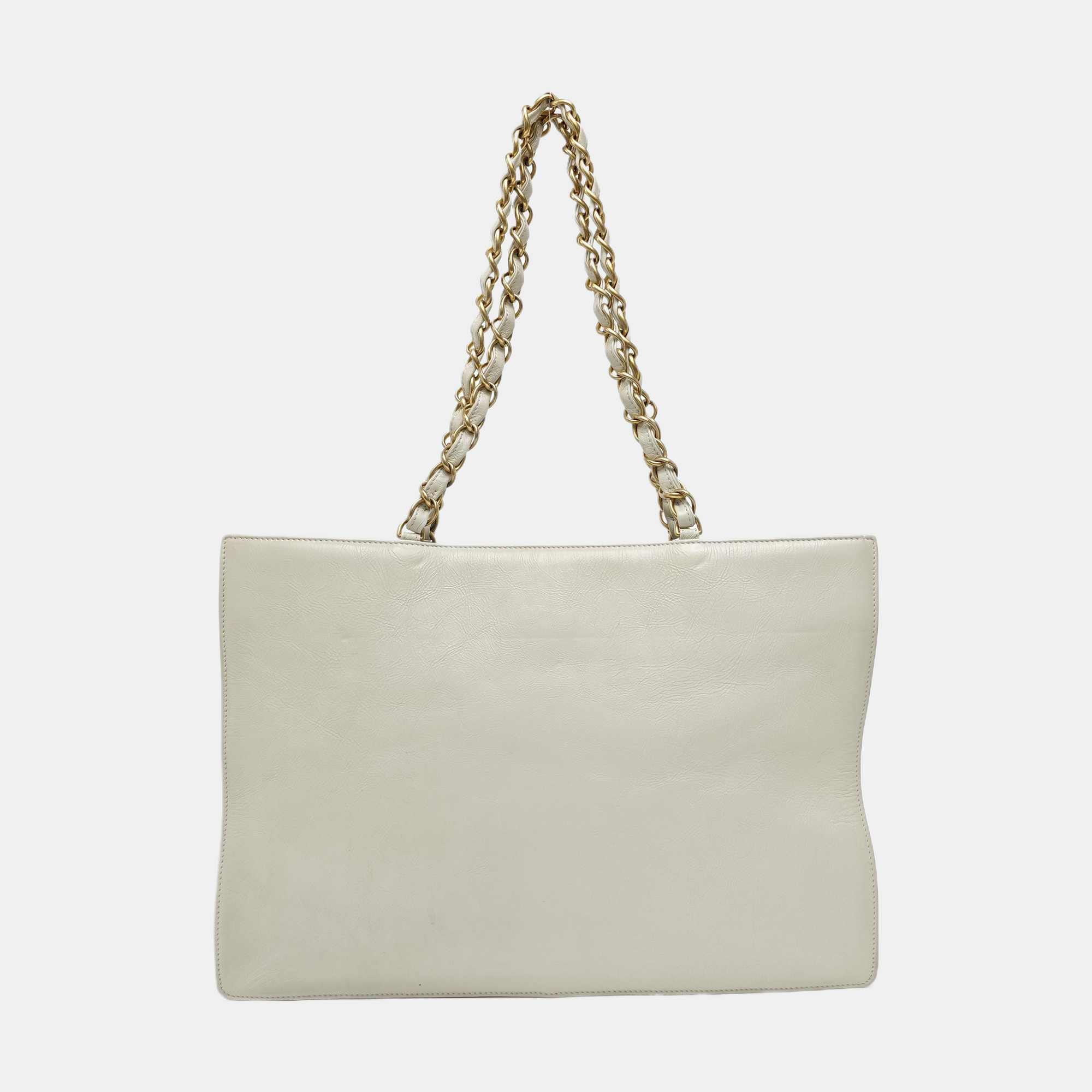 Calfskin Tote Bag Beige