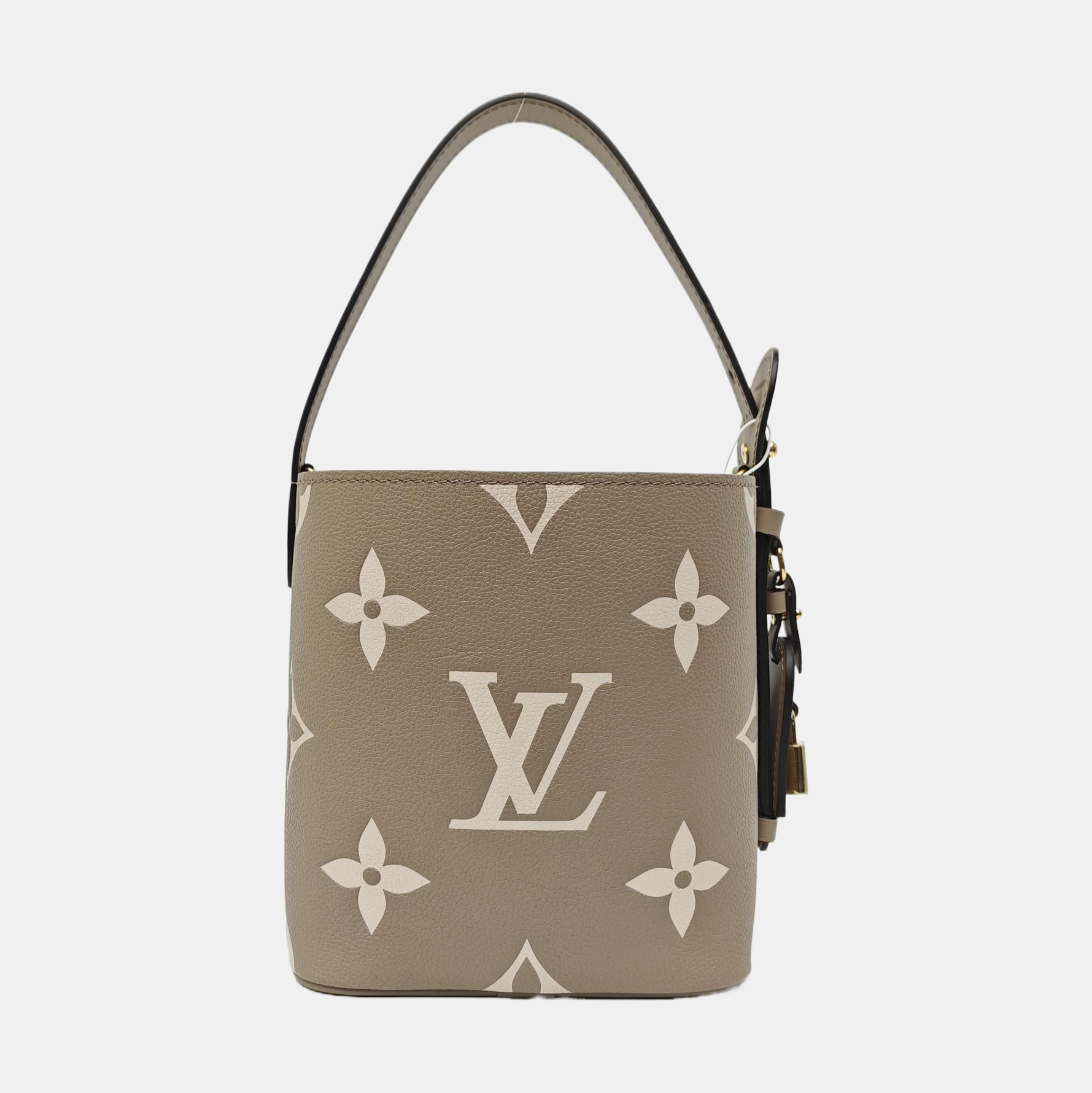 ALL IN BB Monogram Calfskin Gray