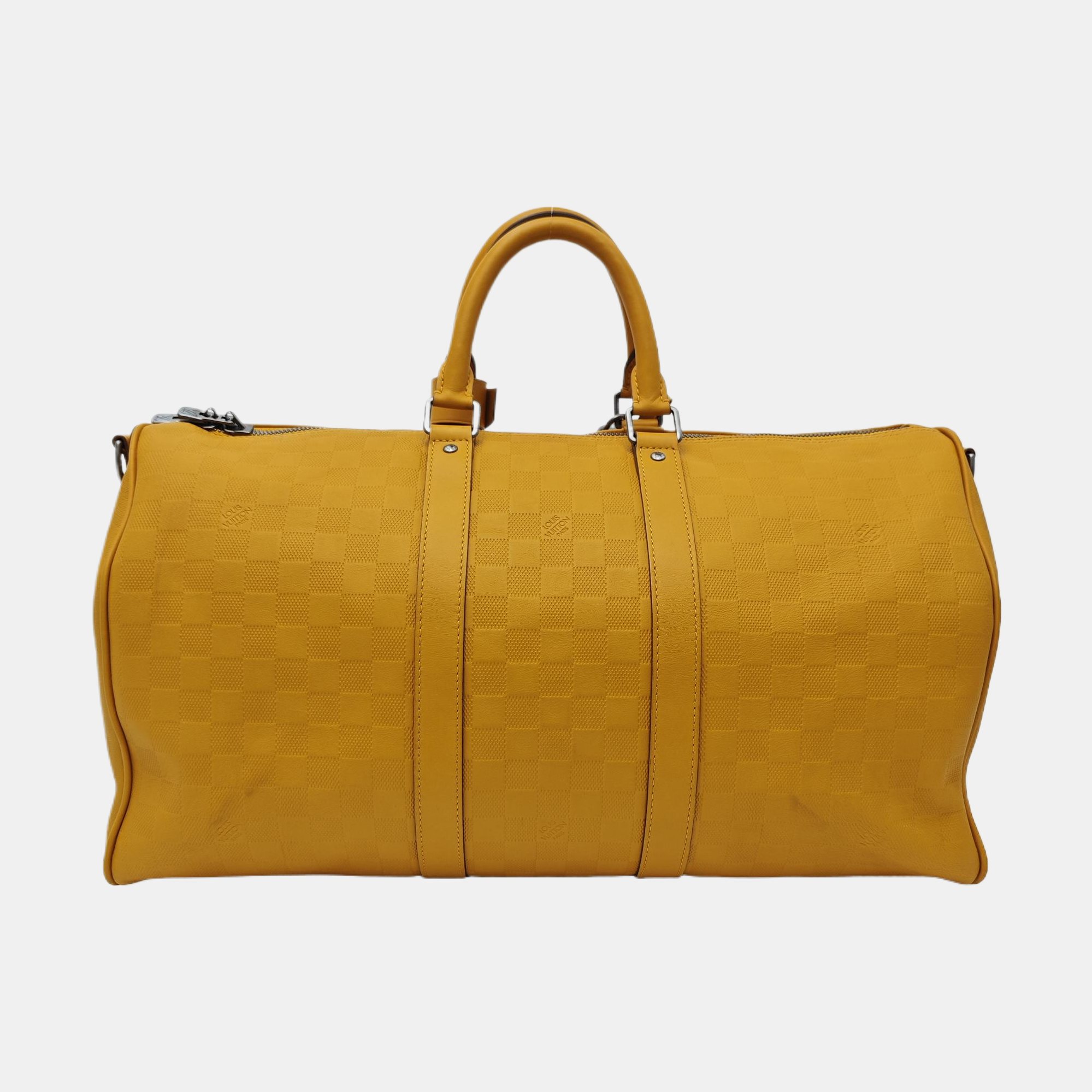 KEEPALL Calfskin Yellow