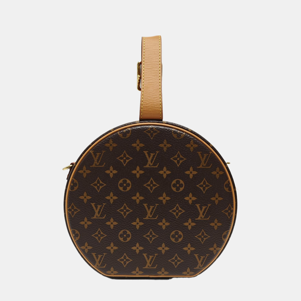 BOITE CHAPEAU PM Monogram Coated Canvas Brown