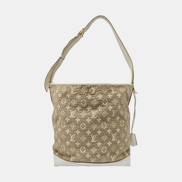 SABBIA BESACE Monogram Canvas Brown