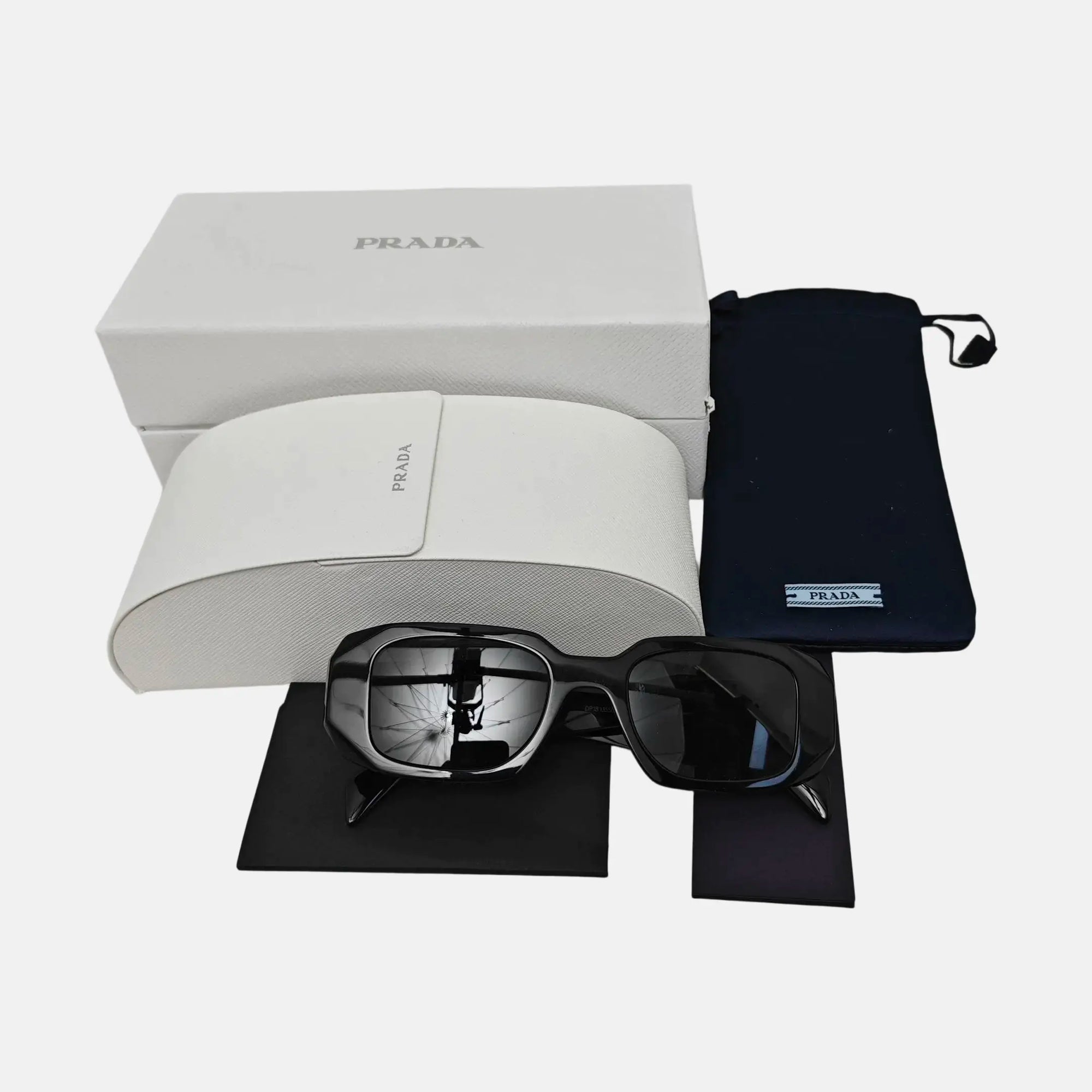 Synthetic Sunglasses Black