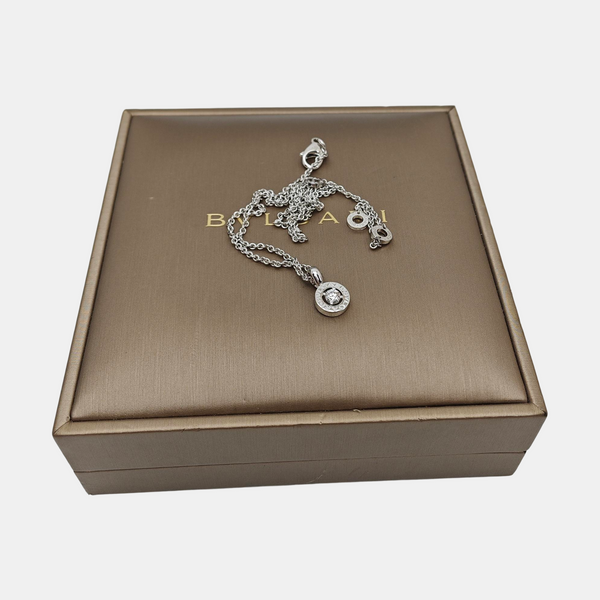 BVLGARI BVLGARI 18k White Gold Silver Necklace