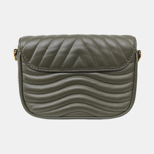 NEW WAVE Quilted Calfskin Green