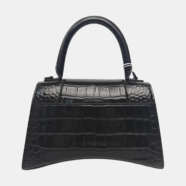 Hourglass S Calfskin Black