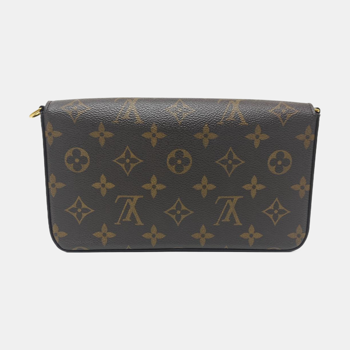 SARAH Monogram Coated Canvas Brown