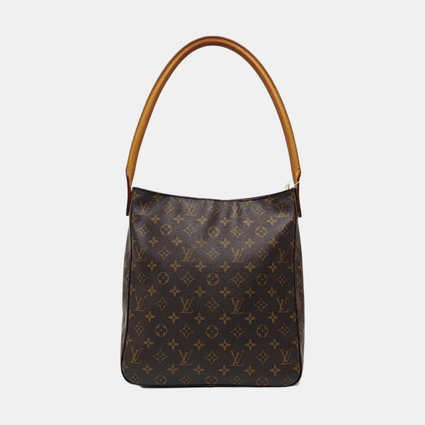 LOOPING GM Monogram Coated Canvas Brown