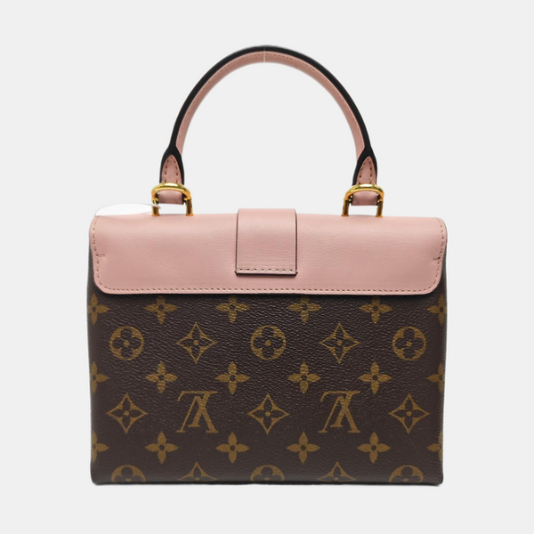 LOCKY BB Monogram Coated Canvas Pink